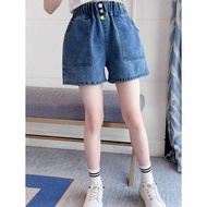 QD5 - jeanShorts with buttons for girls 25-55kg
