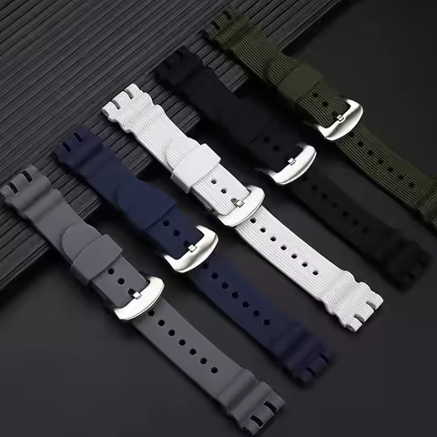 Silicone Watchband 22mm for Tissot Racing T115 Special Double Notch Watch Strap T115.417 Sports Sili