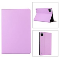 全城熱賣 - 適用於小米 Pad 6 / Pad 6 Pro 電壓彈力革左右開平板皮套（紫色）