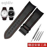 2023 Original ◐❀ Original Calfskin Leather Men Watchband 1853 for Tissot Watch Strap T035410A 407A C