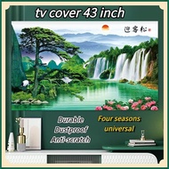 60/65inch cover for tv Modern Simple tv cover 32 inch/Durable Dustproof tv cover 42 inch flat screen