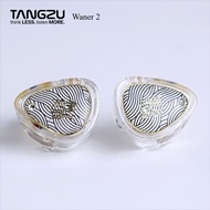 Tangzu Waner 2 10mm Dynamic Driver In-ear Earphone IEM MIC Metal Composite Diaphragm 2Pin 0.78 IEMs 