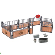 1 Set Of Mini Fence Toddler Playset Fence Miniature Horse Fence Game Fence Sand Table Accessories Mi