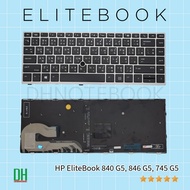 HP EliteBook 840 G5 846 G5 745 G5 840 G6 846 G6 848 G5 745 G6 Notebook Keyboard With Black Lights TH