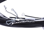 s2mwvn ERYUE AC136BK-H Black Nylon Classical Guitar Strings 6pcs/Set (.0285-.044) Hard Tension with 