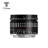 TTArtisan 35mm F0.95 Large Aperture Prime Lens for Sony E Mount Fujifilm X Canon M Canon RF-S Leica L Nikon Z Camera