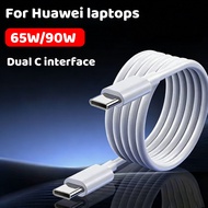Kabel Pengecas Pantas 65W Type-C untuk Huawei Matebook D13 D14 D15 D16 MacBook Air M2 M3 iPad Pro 20