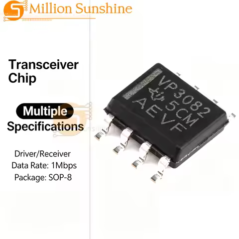 20PCS SN65HVD485EDR SN65HVD3088EDR SN65HVD3085EDR SN65HVD3082EDR RS-485 Transceiver SOIC-8 VP485 VP3