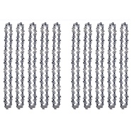 () 10Pcs Mini Chainsaw Chain for 6 Inch Chainsaw Chain Guide Saw Chain Replacement Portable Saw Chai