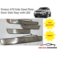 Proton X70 Side Steel Plate/Door Side Step with ED