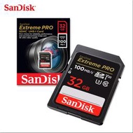 SANDISK Extreme PRO UHS-I U3 32G 專業高速記憶卡 公司貨 (SD-SDXXO-32G)