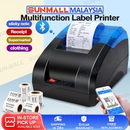 Thermal  Receipt  Printer with BT & USB Interface High Speed 58mm  Bill Ticket Clear Printing Compat