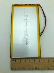 3.7v8000MAH แบตเตอรี่ลิเธียมโพลิเมอร์พลังงานมือถือพลังงานแสงอาทิตย์กราฟวัดความเร็วบลูทูธหูฟังนำทาง5V