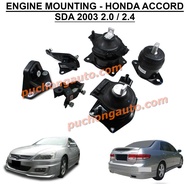 Engine Mounting - Honda Accord SDA 2003 2.0 / 2.4 / 3.0 V6 Auto Transmission - 1 Year Warranty