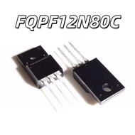 FQPF12N80C 12N80 In-Line TO-220F 12A 800V MOS Field Effect Tube