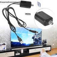 [dreamdreaming] Digital HDTV Signal Amplifier Booster For Cable TV Fox Antenna HD Channel 25db [zkm]