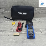 VALUE Digital Clamp Multimeter [VMC-1]  AC DC AmP Meter OHM Check Electricity Measure TV Repair Tool