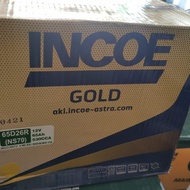Ns70(65Ah) Incoe Gold Car Battery