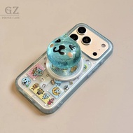 Transparent Transparent Color Cool Bow Bear Magnetic Case for iPhone 17 16 15 14 Pro Max i15 i16 17P
