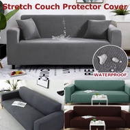 1/2/3/4 Seater Sofa Seat Cover Sarung Sofa Cover L Shape Universal Elastic Slipcover Stretch Couch Protector Cover