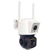 Security Household Infrared Anti-theft Binocular Wide-Angle Waterproof Camera Gun Machine Night Visi