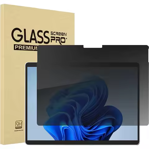 Privacy Filter Tempered Glass Film Anti-Spy Shield Screen Protector for Microsoft Surface Pro 8 Surf