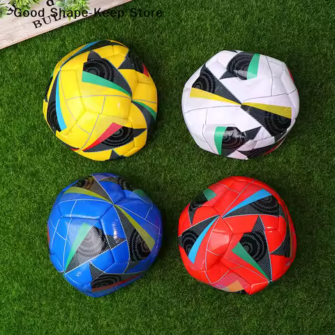Size 2 Soccer Ball - Outdoor Sports Game Training Practice Wear Resistant for Youth & Adults Birthda
