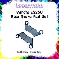 WMOTO ES250 ES 250 ES250i ES 250i REAR DISC BRAKE PAD DISK BREK PAD CALIPER KALIPER LINING PAD BREAK