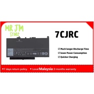 New 7CJRC Replacement Battery for Dell Latitude E7270, Latitude E7470 - GreenTech 11.4V 42Whr 3-Cell
