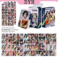 124pcs/box BABYMONSTER Photocards CHOOM PSYCHO WE GO UP Holographic LOMO Card Ahyeon ASA CHIQUITA Ho
