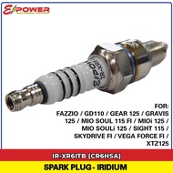 E-Power IR-XR6ITB (NGK CR6HSA) Iridium Spark Plug MIO 125 / GEAR / VEGA / XTZ125 / GRAVIS