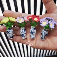 Mini 5cm Chrysanthemum Pot Model 1/12 Scale
