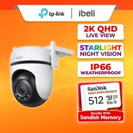 [New Arrival] TP-Link Tapo C520WS Outdoor WiFi Camera Starlight Night Vision CCTV 2K IP66 Weatherpro
