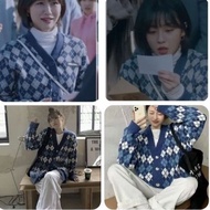 PREMIUM SOO AH WOMAN KNIT OVERSIZED CARDIGAN K-DRAMA TRUE BEAUTY KOREAN STYLE KNIT CARDIGAN WINTERWa