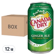 CANADA DRY 薑汁汽水  355ml  12罐