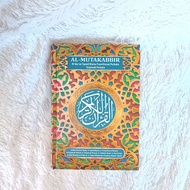 Al Mutakabbir Al Quran Tajweed Color Transliteration Word Translation Word by Word A5 HARD COVER