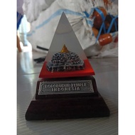 Borobudur temple pyramid decoration