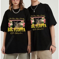 Hot all-match classic Big Floppa Floral Aesthetic Men T Shirt 100% Pure Floppa Big Floppa Meme Floppster Rapper Big Floppa Meme Gregory JBloka00GKjhjb67