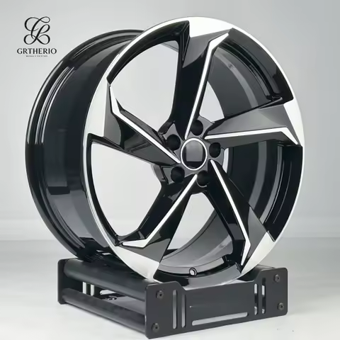 For AUDI A4 A4L A5 S4 S5 S6 5x112 Rims 17 18 19 Inch 7.5 8 8.5 9J Rims Alloy Six Spoke Passenger Car