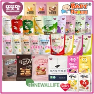 Renewallife Ddoddomam Organic Baby Rice Rusk/Puff/Stick Korea Baby Food/Snack Seaweed (1pc) 韩国宝宝有机饼 