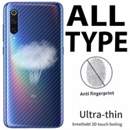 ANTI GORES BELAKANG - SKIN CARBON REDMI 8 REDMI 9 REDMI 9A REDMI 9C