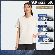 adidas Lifestyle Lounge Slide Graphic Tee Women White JJ4094