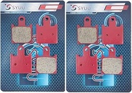 S SYUU Front Brake Pad Set Aftermarket Parts for Kawasaki Ninja ZX6R ZX14R Z1000 Concours 14 FA417FF