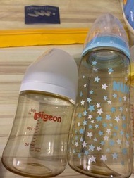 Pigeon 奶樽 +nuk 奶樽