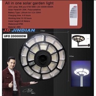 ⚠️ส่งไว⚠️ 🔆 ไฟUFO ✅ JD Jindian แท้ 🎉รุ่นพรีเมี่ยม JD-JINDIAN แท้100% UFO 200,000W โคมไฟถนนแบบ UFO โซลาร์เซลล์ LEDพร้อมรีโมท