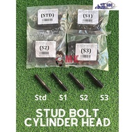 STUD BOLT Cylinder Head Block STANDARD S1 S2 S3 Yamaha Y80 Y100 Y110 Y125 RXZ RXS DT125 Skru Tiang B