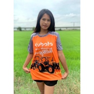 Begin Sportswear(Begin Sportswear) Sports shirts ready for delivery, Kubota pattern, KUBOTA