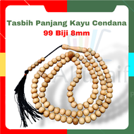 AbuSaif TASBIH KAYU CENDANA PANJANG 100 BIJI ASLI ORIGINAL DOORGIFT MURAH BORONG CANTIK HOT ITEM