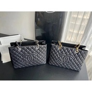 Chanel Classic GST Mommy Bag Ball Grain Cowhide Bright Gold Hardware Large Capacity Tote Tote Bag Do