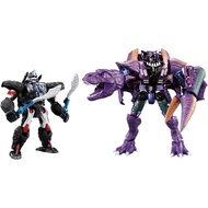 Takara Tomy Transformers Eternal Beast Showdown BWVS-01 Optimus Primal vs Megatron T-Rex Collectible